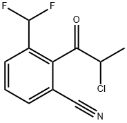 2-(2-Chloropropanoyl)-3-(difluoromethyl)benzonitrile