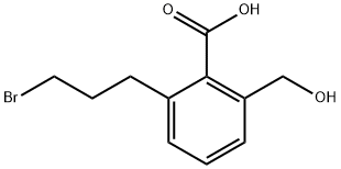 2-(3-Bromopropyl)-6-(hydroxymethyl)benzoic acid