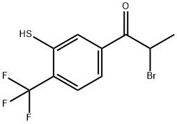 5-(2-Bromopropanoyl)-2-(trifluoromethyl)thiophenol