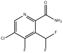 5-Chloro-3-(difluoromethyl)-4-fluoropyridine-2-carboxamide