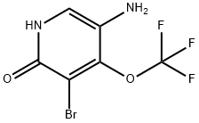 5-Amino-3-bromo-2-hydroxy-4-(trifluoromethoxy)pyridine