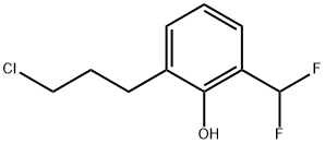 2-(3-Chloropropyl)-6-(difluoromethyl)phenol