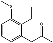 1-(2-Ethyl-3-(methylthio)phenyl)propan-2-one