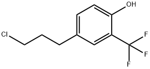 4-(3-Chloropropyl)-2-(trifluoromethyl)phenol