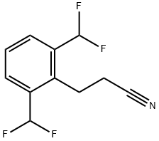 (2,6-Bis(difluoromethyl)phenyl)propanenitrile