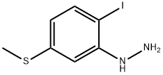 1-(2-Iodo-5-(methylthio)phenyl)hydrazine