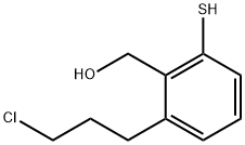 2-(3-Chloropropyl)-6-mercaptobenzyl alcohol