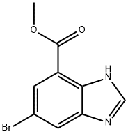 甲基5-溴-1H-苯并[d]咪唑-7-羧酸盐