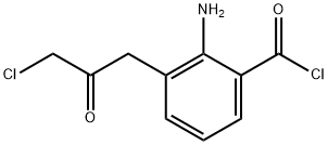 2-Amino-3-(3-chloro-2-oxopropyl)benzoyl chloride