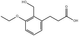 3-(3-Ethoxy-2-(hydroxymethyl)phenyl)propanoic acid