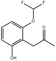 1-(2-(Difluoromethoxy)-6-hydroxyphenyl)propan-2-one