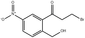 2-(3-Bromopropanoyl)-4-nitrobenzylalcohol