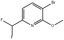 3-溴-6-(二氟甲基)-2-甲氧基吡啶