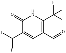 3-(Difluoromethyl)-2-hydroxy-6-(trifluoromethyl)pyridine-5-carboxaldehyde