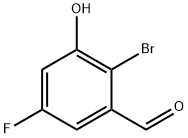 2-bromo-5-fluoro-3-hydroxybenzadehyde