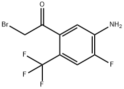 5'-Amino-4'-fluoro-2'-(trifluoromethyl)phenacyl bromide