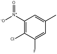 2-Chloro-1-fluoro-5-methyl-3-nitro-benzene