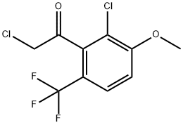 2'-Chloro-3'-methoxy-6'-(trifluoromethyl)phenacyl chloride