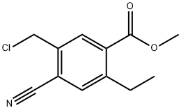 Methyl 5-chloromethyl-4-cyano-2-ethylbenzoate