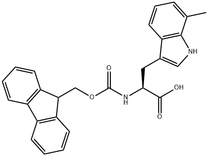 (2S)-2-({[(9H-fluoren-9-yl)methoxy]carbonyl}amino)-3-(7-methyl-1H-indol-3-yl)propanoic acid