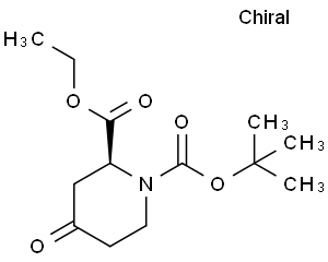 (S)-(-)-1-Boc-4-氧哌啶-2-甲酸乙酯