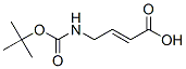 2-Butenoicacid,4-[[(1,1-dimethylethoxy)carbonyl]amino]-,(2E)-(9CI)