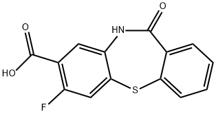 7-fluoro-11-oxo-10,11-dihydrodibenzo[b,f][1,4]thiazepine-8-carboxylic acid