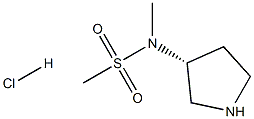 N-methyl-N-[(3R)-pyrrolidin-3-yl]methanesulfonamide hydrochloride