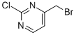 Pyrimidine, 4-(bromomethyl)-2-chloro- (9CI)