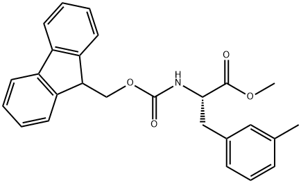 methyl (2S)-2-{[(9H-fluoren-9-ylmethoxy)carbonyl]amino}-3-(3-methylphenyl)propanoate