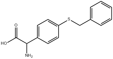 Benzeneacetic acid, α-amino-4-[(phenylmethyl)thio]-