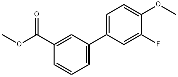 [1,1'-Biphenyl]-3-carboxylic acid, 3'-fluoro-4'-methoxy-, methyl ester