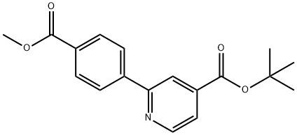 tert-Butyl 2-[4-(methoxycarbonyl)phenyl]pyridine-4-carboxylate