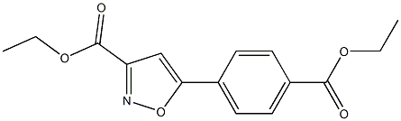 Ethyl 5-[4-(Ethoxycarbonyl)phenyl]isoxazole-3-carboxylate