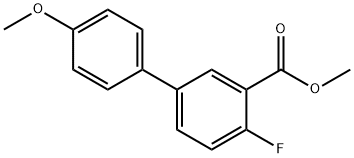 [1,1'-Biphenyl]-3-carboxylic acid, 4-fluoro-4'-methoxy-, methyl ester