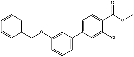 methyl 4-[3-(benzyloxy)phenyl]-2-chlorobenzoate