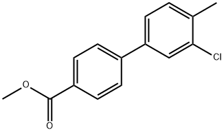 [1,1'-Biphenyl]-4-carboxylic acid, 3'-chloro-4'-methyl-, methyl ester