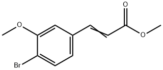 2-Propenoic acid, 3-(4-bromo-3-methoxyphenyl)-, methyl ester