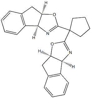 (3aS,3'aS,8aR,8'aR)-2,2'-Cyclopentylidenebis[3a,8a-dihydr o-8H-indeno[1,2-d]oxazole]