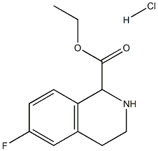 6-氟-1,2,3,4-四氢异喹啉-1-羧酸乙酯盐酸盐