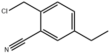 2-Cyano-4-ethylbenzyl chloride