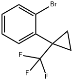 1-bromo-2-[1-(trifluoromethyl)cyclopropyl]benzene