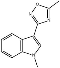 5-methyl-3-(1-methyl-1H-indol-3-yl)-1,2,4-oxadiazole