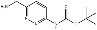 tert-butyl N-[6-(aminomethyl)pyridazin-3-yl]carbamate