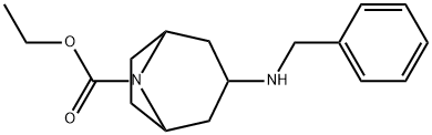 8-Azabicyclo[3.2.1]octane-8-carboxylic acid, 3-[(phenylmethyl)amino]-, ethyl ester