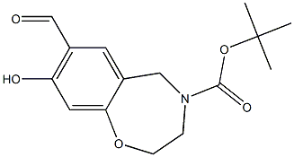 N-BOC-8-羟基-2,3,4,5-四氢苯并[F][1,4]氧氮杂卓-7-甲醛