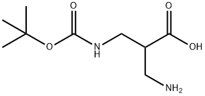 3-amino-2-({[(tert-butoxy)carbonyl]amino}methyl)propanoic acid