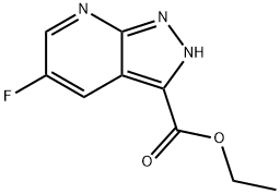 Ethyl 5-fluoro-1H-pyrazolo[3,4-b]pyridine-3-carboxyla