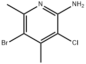 2-Pyridinamine, 5-bromo-3-chloro-4,6-dimethyl-