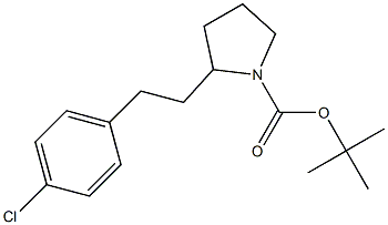 tert-butyl 2-(4-chlorophenethyl)pyrrolidine-1-carboxylate